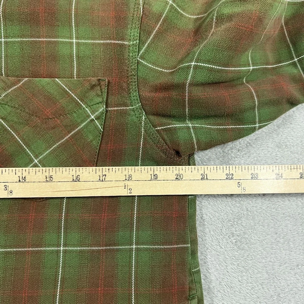 The North Face Trapper Flannel Jacket Shacket Mens Small Lined Insulated Snap